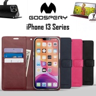 Mercury/Goospery Bluemoon Diary Flip Case/Cover for iPhone 13 Mini/iPhone 13/iPhone 13 Pro/iPhone 13