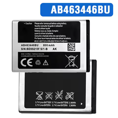 AB463446BU AB043446BE Battery 800mAh for Samsung SGH-E210 E500 E900 X150 X208 X300 C3300K B189 B309