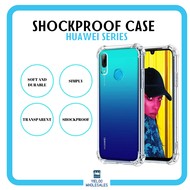 ○♦ (FREE TEMPERED GLASS) HUAWEI P60Pro / Mate50 / Nova10 / Y90 / Y70 / Nova9 SE / P50Pro / Nova9 / Nova8i / Mate40 / Y7A / Nova 3i / Y9 Prime 2019 / Y9S / Mate 30 / Nova 7 / P30 / P40 / Y5 / Y6P / Y7P Clear Shockproof Transparent Soft TPU Case