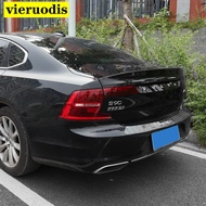 For Volvo S90 Spoiler ABS Material Car Rear Wing Primer Color Rear Spoiler For Volvo S90 s90l S90L S