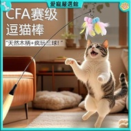 🔥Love Pet Carefully Selected🔥CFA Race Grade Insect Teasing Cat Stick Steel Wire Rod Cat Toy Kitten K