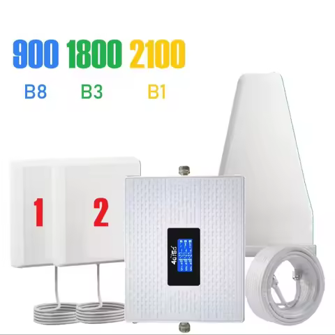 600 3800 MHZ HIGH Gain 12dB LOG 5G 4G Directional LDPA 900 1800 2100 Band 8 3 1 Cellular Coverage Ex