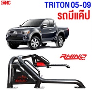 ROLLBAR โรบาร์ รถกระบะ ทุกรุ่น ทรงแขนยาว เหล็กดำ สวย ดุดัน โรลบาร์ DMAX VIGO REVO NAVARA COLORADO FO