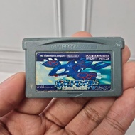 Pokemon Sapphire Cassette Cartridge Gameboy Advance SP GBA
