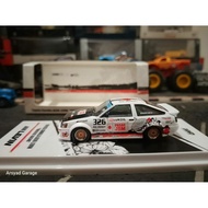 TOYOTA Diecast Inno64 Corolla AE86 Levin Trackerz RacingTOYOTA