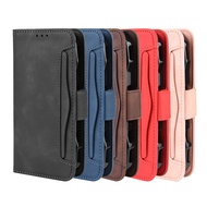 Kyocera Torque G04 Phone Case G04 Multi-Card Slot Flip Cover Protective Business Vintage Leather