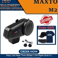 SHIPPINGbebas - Maxto M2 6 Riders Group Party Call Intercom Bluetooth Helmet Original