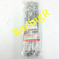 DT125 TS125 TS100 FRONT REAR SPOKE SET CP SNM 19 INCH DT 125 TS 100 LIDI JEJARI DEPAN BELAKANG