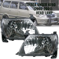 Toyota Unser KF80 2002 2005 Year New Model Head Light Lamp Lampu Depan Besar