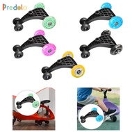 predolo Twist Car Tripod Wiggle Car Wheel Front Triangle Swing Car Wheel Parts Square Hole Kids Swin