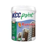 18L KCC PAINT KOREVER PURE  EXTERIOR FINISH 5 YEARS KOREA PAINT White