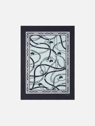 Elephant Ribbon Cotton Tea Towel