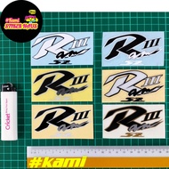 Arai Helmets Ram III / Ram 3 AM SZ Sticker Cutting Overlapping Reflective arai ram3 ramlll sz helmet