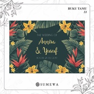 Wedding Guest Book Wedding Guest Book/ Custom Guest Book/ Invitation Guest Book/ Guest Book/ HARD CO