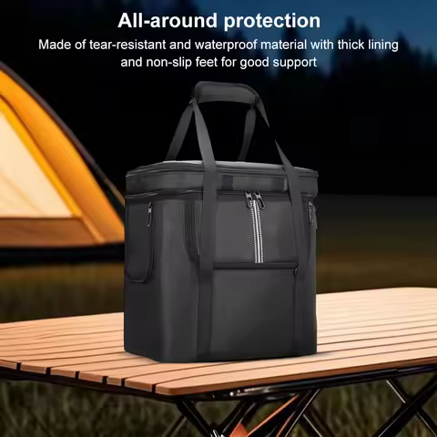 Carrying Case for BLUETTI Portable Power Station AC180 Bag Travel Storage Bag Waterproof Anti-drop w