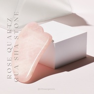 Crystal Quartz Gua Sha Stone 【Premium Quality】Massage Beauty Care天然水晶刮痧板，养颜美容按摩