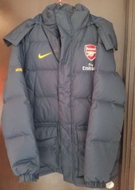 阿仙奴 Nike 羽絨褸 外套 正版 舊款 Arsenal down jacket vintage
