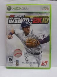 X-BOX360 美國職棒大聯盟 MLB 2K10 (英文版) 二手 保存良好 可正常讀取