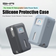 Protective Silicone Case for Anker Nano A1685 A1638 S1 45W 10000mAh Power Bank – Shockproof Cover wi