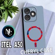 HP Rubber case for ITEL A50/CC42/Girl's Motif/softcase ITEL A50/Casingsilicon/case ITEL A50hp