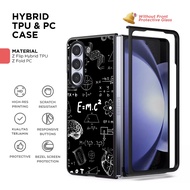 Softcase Hardcase Casing Custom Samsung Galaxy Z Flip 6 5 4 3 Z Fold 6 5 4 3 Chemical Formula Einste