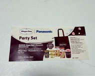 Haagen-Dazs Party Set Ice Cream Coupon 哈根達斯雪糕派對套裝換領券 ［Valid Until有效期至: 31/3/2027］