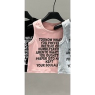 Girls pink tank top 2988