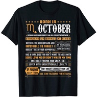 New October Birthday Gifts - Born In October Scorpio T-Shirt -