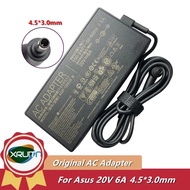 Genuine 20V 6A 120W 4.5*3.0mm Laptop AC Adapter Charger ADP-120CD B PA-1121-22 For Asus ZenBook UX53