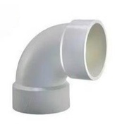 200mm (8") UPVC Pipe Fittings White UPVC Pipe Connector UPVC Elbow