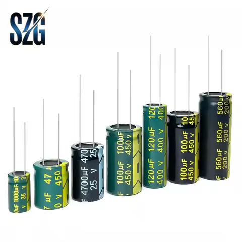 50V DIP High Frequency Aluminum Electrolytic Capacitor 1 2.2 4.7 6.8 10 15 22 33 47 56uF 68 82 100 1