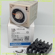 New And Worth It H3CR-A8 12-48v 24v 48v 12vOmron H3CR-A8 Mini Time Relay H3CR-A8 1.2-300h 24-48VAC 1