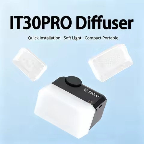 Camera Flash Accessories Portable Soft Diffuser Box Cover For Godox iT30Pro TTL Mini On‑Camera Speed
