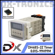 Dh48s-2z Digital Timer Time Delay Relay Dh48S 2Z 220V + Socket Today
