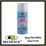 ◹ ✗ ◧ Bosny Spray Paint White Pearl #1130