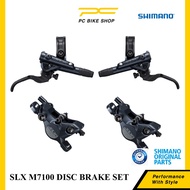 Shimano SLX BR-M7100 Disc Brake Set Version M7100 front and rear bicycle hydraulic brakeset