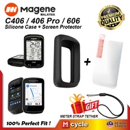 MAGENE C406 C606 C506 SE Pro Cycling Bike Meter Silicon Case Cover Protect Casing Screen Protector S