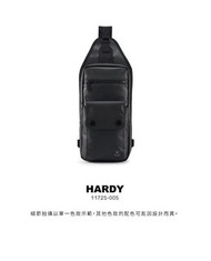 9.9成新Porter專櫃HARDY系列，時尚單肩包-黑