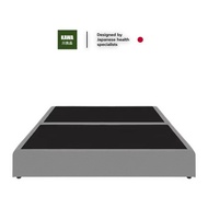 Kawa [ส่งฟรี] รุ่น Chika เตียงนอน ฐานเตียง  โครงไม้เต็ง 6 ฟุต 5 ฟุต 3ฟุตครึ่ง