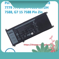 ️ Battery Dell Inspiron 7778 7779 7773 7577 7353 33YDH 7588, G7 15 7588 Zinc Battery