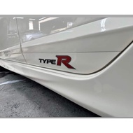 TYPE R sticker pintu FD2R