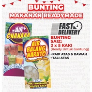 BUNTING BANNER READYMADE DESIGN