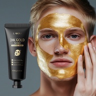 LAIKOU 24K GOLD SNAIL TEARING MASK 80g Deepl Cleansing Pores, Balance Oil Secrection For Men & Women