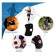 《 READY STOCK 》Compression Patella Knee Pads Stabilizer Support Protect Guard Laras Sokongan Melindu