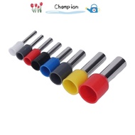 CHAMPIONO 1200 Pcs Wire Ferrule Terminal Kit, 8 Different Size Copper and PVC Cold Pressed Terminals