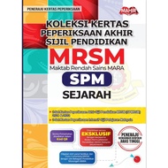 [2023] Koleksi Kertas Peperiksaan Akhir Sijil Pendidikan MRSM SPM Sejarah