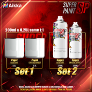 AIKKA AK2268 Nardo Grey Purple | Crystal Series | Automotive 2K Car Paint Motor Body Aerosol Spray Cat Kereta DIY 车漆