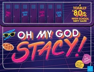 Chronicle Books Oh My God, Stacy! A Totally 80s High School Party Game for 3-12 Players, Ages 14+ - 