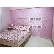 pink sticker wallpaper