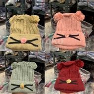 (Children 1-6 years) TRIBAL Knitted Beanie Wool Sweater Cool Cute Tribal Angry Birds Two Tone Peci B